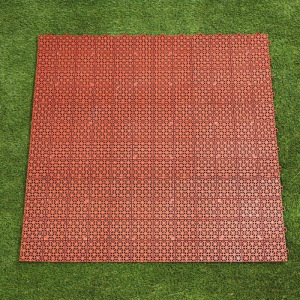 Модульное покрытие, 30 × 30 × 1.1 см, пластик, терракотовый, 1 шт. Модульное покрытие, 30 × 30 × 1.1 см, пластик, терракотовый, 1 шт.