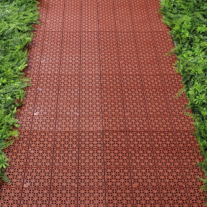 Модульное покрытие, 30 × 30 × 1.1 см, пластик, терракотовый, 1 шт. Модульное покрытие, 30 × 30 × 1.1 см, пластик, терракотовый, 1 шт.
