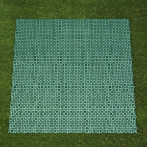 Модульное покрытие, 30 × 30 × 1,5 см, пластик, зелёный, 1 шт Модульное покрытие, 30 × 30 × 1,5 см, пластик, зелёный, 1 шт