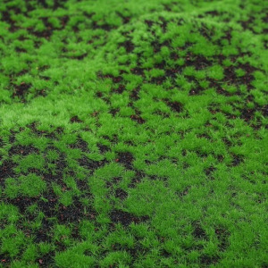Мох искусственный, декоративный, полотно 1 × 1 м, рельефный, зелёный на чёрном Мох искусственный, декоративный, полотно 1 × 1 м, рельефный, зелёный на чёрном