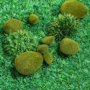 Мох искусственный «Камни», набор 8 шт. Мох искусственный «Камни», набор 8 шт.