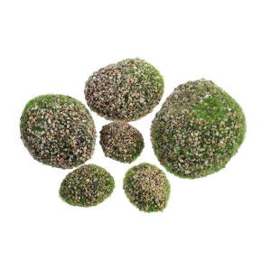 Мох искусственный «Камни», с каменной крошкой, набор 6 шт. Мох искусственный «Камни», с каменной крошкой, набор 6 шт.