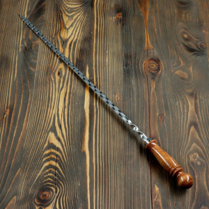 Набор 6 шампуров 50 см, складной мангал, кочерга в камуфляжном чехле Набор 6 шампуров 50 см, складной мангал, кочерга в камуфляжном чехле