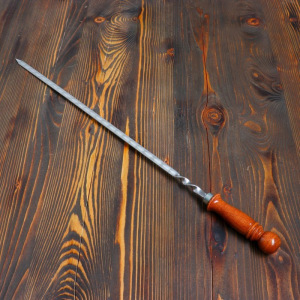 Набор 6 шампуров 50 см, в зеленом чехле Набор 6 шампуров 50 см, в зеленом чехле