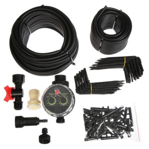 Набор для автоматического капельного полива, на 60 растений, с кран-таймером, «Синьор Помидор» Набор для автоматического капельного полива, на 60 растений, с кран-таймером, «Синьор Помидор»