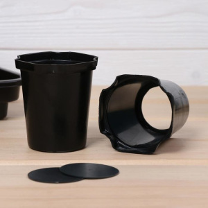 Набор для рассады: стаканы по 200 мл (18 шт.), поддон 42 × 23 Набор для рассады: стаканы по 200 мл (18 шт.), поддон 42 × 23