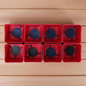 Набор для рассады: стаканы по 600 мл (8 шт.), поддон, цвет МИКС, Greengo Набор для рассады: стаканы по 600 мл (8 шт.), поддон, цвет МИКС, Greengo