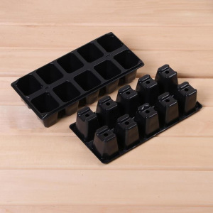 Набор для рассады: торфяной горшок (12 шт.), кассета 10 ячеек (3 шт.), торфяные таблетки 42 мм (30 шт.), поддон Набор для рассады: торфяной горшок (12 шт.), кассета 10 ячеек (3 шт.), торфяные таблетки 42 мм (30 шт.), поддон