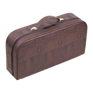 Набор дорожный в сумке-кейсе из искусственной кожи (4 персоны) Набор дорожный в сумке-кейсе из искусственной кожи (4 персоны)