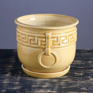 Набор горшков 3шт. "Олимп" бежевый: 14л, 5,5л, 2,5л Набор горшков 3шт. "Олимп" бежевый: 14л, 5,5л, 2,5л