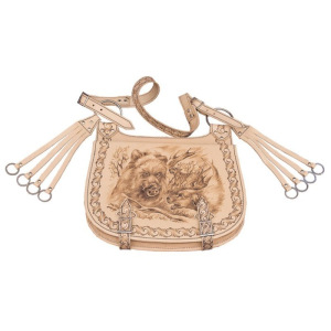 Набор охотника «Вепрь» в сумке из натуральной кожи (3 персоны) Набор охотника «Вепрь» в сумке из натуральной кожи (3 персоны)