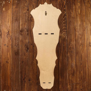 Набор подарочный 6 шампуров+нож-вилка на деревянном щите Набор подарочный 6 шампуров+нож-вилка на деревянном щите