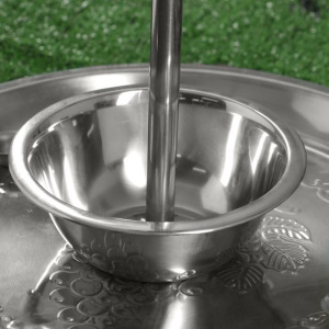 Набор подарочный "Пирамида" 6 шампуров, садж, нож для мяса Набор подарочный "Пирамида" 6 шампуров, садж, нож для мяса