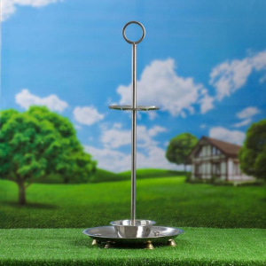 Набор подарочный "Пирамида" 6 шампуров, садж, нож для мяса Набор подарочный "Пирамида" 6 шампуров, садж, нож для мяса