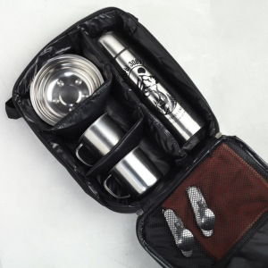 Набор посуды «Горы зовут»: термос 0.5 л, тарелка 300 мл, 2 шт., кружка 200 мл, 2 шт., мультитул 2 шт. Набор посуды «Горы зовут»: термос 0.5 л, тарелка 300 мл, 2 шт., кружка 200 мл, 2 шт., мультитул 2 шт.