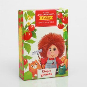 Набор садовода «Оберег урожая»: фартук 52 × 62 см, перчатки Набор садовода «Оберег урожая»: фартук 52 × 62 см, перчатки