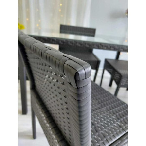 Набор садовой мебели, обеденная группа «Корсика», стол, 4 стула, искусственный ротанг Набор садовой мебели, обеденная группа «Корсика», стол, 4 стула, искусственный ротанг