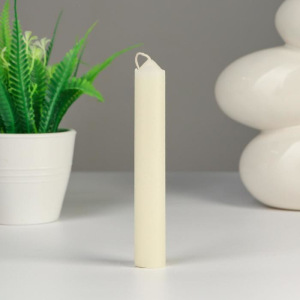 Набор свечей хозяйственных, 2,2х14,5 см, 40 гр, 4 штуки Набор свечей хозяйственных, 2,2х14,5 см, 40 гр, 4 штуки