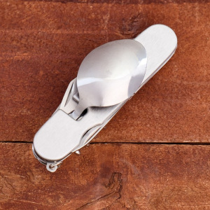 Набор туриста 6в1: 2 ножа, ложка, вилка, штопор, открывалка Набор туриста 6в1: 2 ножа, ложка, вилка, штопор, открывалка