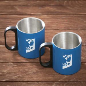 Набор туристический «Russia»: термос 500 мл, кружка 200 мл, 2 шт., время сохранения тепла 24 ч Набор туристический «Russia»: термос 500 мл, кружка 200 мл, 2 шт., время сохранения тепла 24 ч