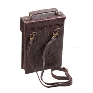 Набор в сумке-кейсе из натуральной кожи «Командир» (2 персоны) версия Набор в сумке-кейсе из натуральной кожи «Командир» (2 персоны) версия