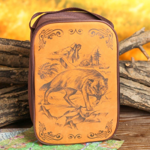 Набор «Волк»: термос 500 мл, кружка 200 мл, 2 шт., время сохранения тепла 24 ч Набор «Волк»: термос 500 мл, кружка 200 мл, 2 шт., время сохранения тепла 24 ч