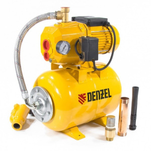 Насосная станция эжекторная Denzel PSD800C, 800 Вт, 2400 л/ч, ресивер 24 л, всасывание 20 м 481425 Насосная станция эжекторная Denzel PSD800C, 800 Вт, 2400 л/ч, ресивер 24 л, всасывание 20 м 481425