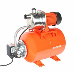 Насосная станция PATRIOT PW 1200-24 INOX 315302620, напор 32 м, 63 л/мин, бак 24 л, нерж.сталь 700 Насосная станция PATRIOT PW 1200-24 INOX 315302620, напор 32 м, 63 л/мин, бак 24 л, нерж.сталь 700