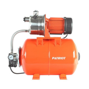 Насосная станция PATRIOT PW 1200-24 INOX 315302620, напор 32 м, 63 л/мин, бак 24 л, нерж.сталь 700 Насосная станция PATRIOT PW 1200-24 INOX 315302620, напор 32 м, 63 л/мин, бак 24 л, нерж.сталь 700