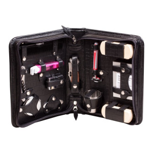 Несессер дорожный в сумке из натуральной кожи (1 персона) Несессер дорожный в сумке из натуральной кожи (1 персона)