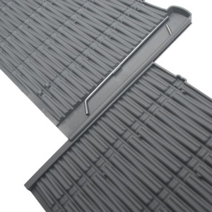 Ограждение декоративное, 29 × 230 см, 4 секций, пластик, серое, «Лоза» Ограждение декоративное, 29 × 230 см, 4 секций, пластик, серое, «Лоза»