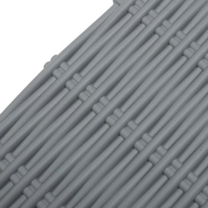 Ограждение декоративное, 29 × 230 см, 4 секций, пластик, серое, «Лоза» Ограждение декоративное, 29 × 230 см, 4 секций, пластик, серое, «Лоза»