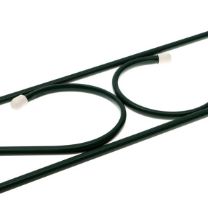 Ограждение декоративное, 37 × 410 см, 5 секций, с заглушками, металл, «Узкий» Ограждение декоративное, 37 × 410 см, 5 секций, с заглушками, металл, «Узкий»