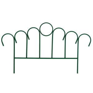Ограждение декоративное, 49 × 415 см, 5 секций, металл, «Восход» Ограждение декоративное, 49 × 415 см, 5 секций, металл, «Восход»