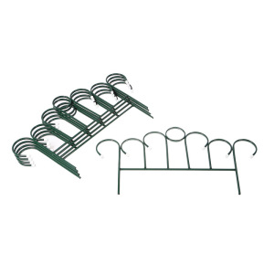 Ограждение декоративное, 49 × 415 см, 5 секций, металл, «Восход» Ограждение декоративное, 49 × 415 см, 5 секций, металл, «Восход»