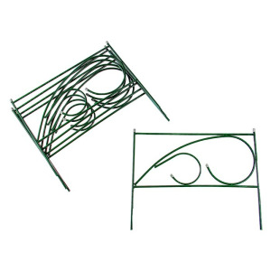 Ограждение декоративное, 50 × 300 см, 5 секций, металл, «Росток» Ограждение декоративное, 50 × 300 см, 5 секций, металл, «Росток»