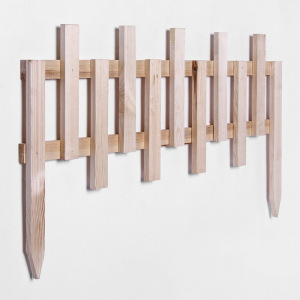 Ограждение декоративное, 55 × 87 см, 1 секция, дерево, «№ 1», Greengo Ограждение декоративное, 55 × 87 см, 1 секция, дерево, «№ 1», Greengo