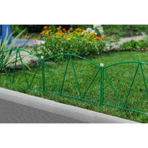 Ограждение декоративное, 65 × 325 см, 5 секций, металл, «Арена» Ограждение декоративное, 65 × 325 см, 5 секций, металл, «Арена»