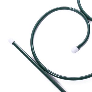 Ограждение декоративное, 66 × 330 см, 5 секций, металл, зелёное, «Волна» Ограждение декоративное, 66 × 330 см, 5 секций, металл, зелёное, «Волна»