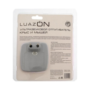 Отпугиватель крыс и мышей LuazON LRI-06, ультразвуковой, 20 м2, 220 В, белый Отпугиватель крыс и мышей LuazON LRI-06, ультразвуковой, 20 м2, 220 В, белый