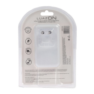 Отпугиватель насекомых и грызунов LuazON LRI-07, ультразвуковой, 200 м2, 220 В, белый Отпугиватель насекомых и грызунов LuazON LRI-07, ультразвуковой, 200 м2, 220 В, белый