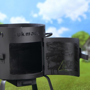 Печь под казан 4,5 л, толщина металла 2 мм, диаметр 295 мм Печь под казан 4,5 л, толщина металла 2 мм, диаметр 295 мм