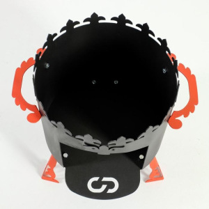 Печь под казан "Ронда" 2 мм, диаметр 36 см, для казанов 8 - 12л Печь под казан "Ронда" 2 мм, диаметр 36 см, для казанов 8 - 12л