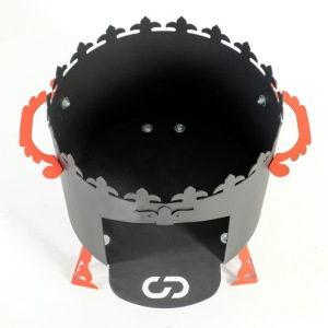 Печь под казан "Ронда" 2 мм, диаметр 40 см Печь под казан "Ронда" 2 мм, диаметр 40 см