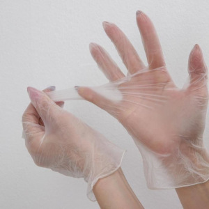Перчатки хозяйственные виниловые Eco, размер XL, смотровые нестерильные, цена за 1 шт, цвет прозрачный Перчатки хозяйственные виниловые Eco, размер XL, смотровые нестерильные, цена за 1 шт, цвет прозрачный