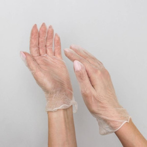 Перчатки виниловые неопудренные нестирильные John Pack, размер S, 100 шт/уп, цвет прозрачный Перчатки виниловые неопудренные нестирильные John Pack, размер S, 100 шт/уп, цвет прозрачный