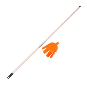 Плодосъемник пластмассовый, с металлическим черенком 140 см, цвет МИКС, «Тюльпан» Плодосъемник пластмассовый, с металлическим черенком 140 см, цвет МИКС, «Тюльпан»