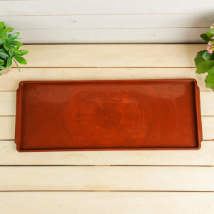 Поддон для рассады, 50 × 20,5 × 1,5 см, цвет МИКС Поддон для рассады, 50 × 20,5 × 1,5 см, цвет МИКС