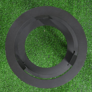 Подставка под садж "Огонек" плазменная резка, диаметр кольца 27 см Подставка под садж "Огонек" плазменная резка, диаметр кольца 27 см