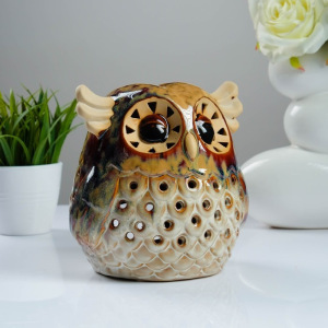 Подсвечник керамический "Филин" 11*12*14 см Подсвечник керамический "Филин" 11*12*14 см